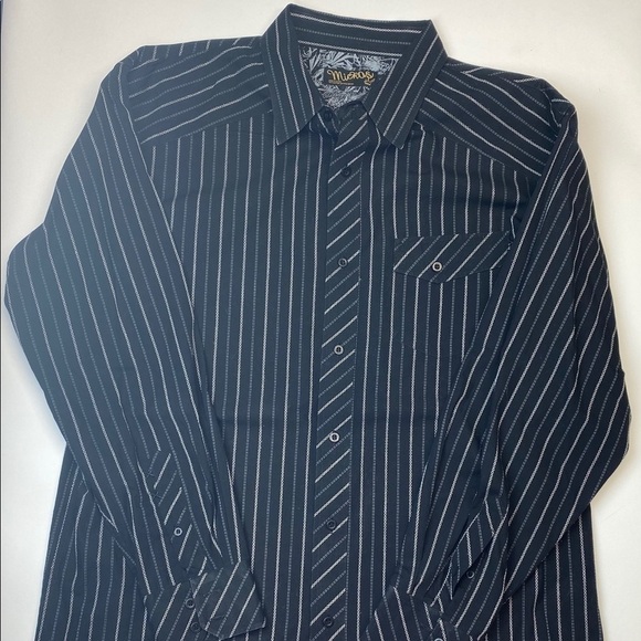 MICROS XL Casual Button Down Vintage - Picture 2 of 6